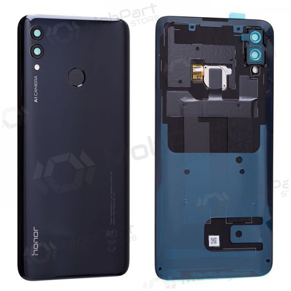 Huawei Honor 10 Lite baksida / batterilucka svart (Midnight Black) (begagnad grade C, original)