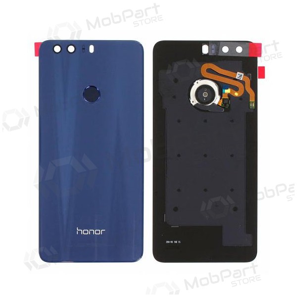 Huawei Honor 8 baksida / batterilucka blå (Sapphire Blue) (begagnad grade B, original)