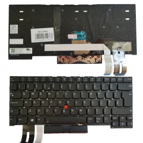 Lenovo ThinkPad T490s, T495s, UK, su pašvietimu tangentbord