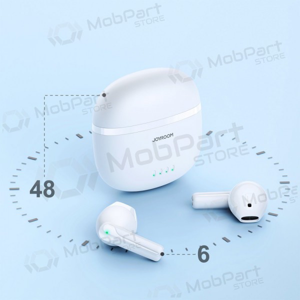 Trådlös headset Joyroom TWS JR-TL11 ENC (vit) Trådlös headset Joyroom TWS JR-TL11 ENC (vit)