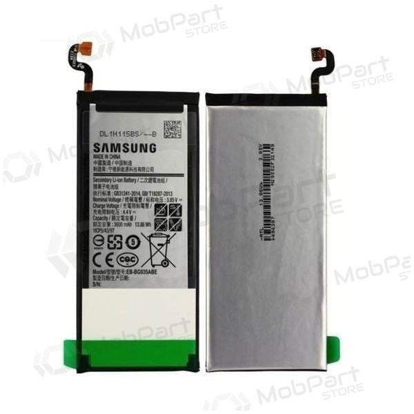 Samsung G935F Galaxy S7 Edge (EB-BG935ABE) batteri / ackumulator (3600mAh) (service pack) (original) Samsung G935F Galaxy S7 Edge (EB-BG935ABE) batteri / ackumulator (3600mAh) (service pack) (original)