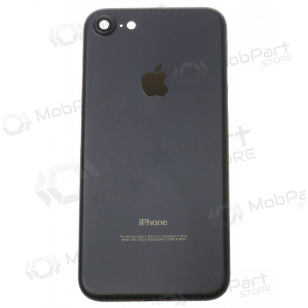 Apple iPhone 7 Plus baksida / batterilucka (svart) (begagnad grade C, original)