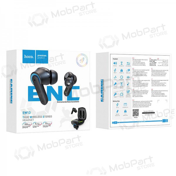 Trådlös headset Hoco EW13 Magic Flow ENC TWS (svart) Trådlös headset Hoco EW13 Magic Flow ENC TWS (svart)