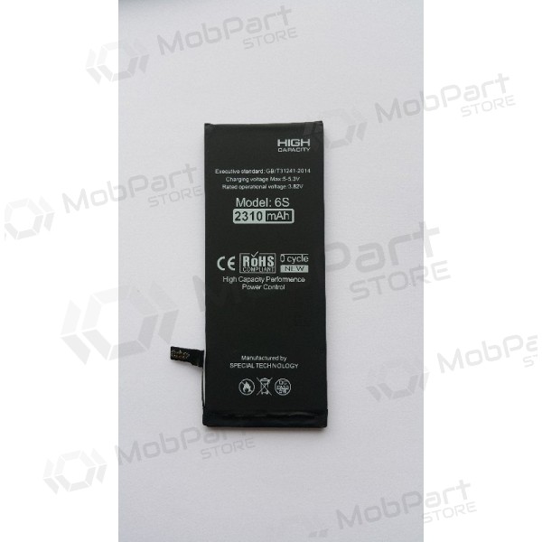 Apple iPhone 6S batteri / ackumulator (ökad volym) (2200mAh) Apple iPhone 6S batteri / ackumulator (ökad volym) (2200mAh)