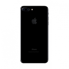 Apple iPhone 7 Plus baksida / batterilucka (Jet Black) (begagnad grade C, original)