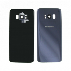 Samsung G955F Galaxy S8 Plus baksida / batterilucka violetinė (Orchid grey) (begagnad grade B, original)