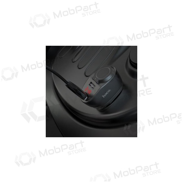 Laddare automobilinis Hoco Z34 x 2 USB (3.1A) (svart)