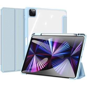 Apple iPad 10.2 2021 / iPad 10.2 2020 / iPad 10.2 2019 fodral "Dux Ducis Toby" (blå)