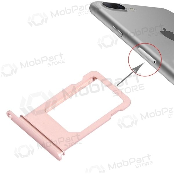 Apple iPhone 7 Plus SIM korthållare rosa (rose gold)