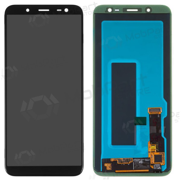 Samsung J600FN Galaxy J6 (2018) skärm (svart) (service pack) (original) Samsung J600FN Galaxy J6 (2018) skärm (svart) (service pack) (original)