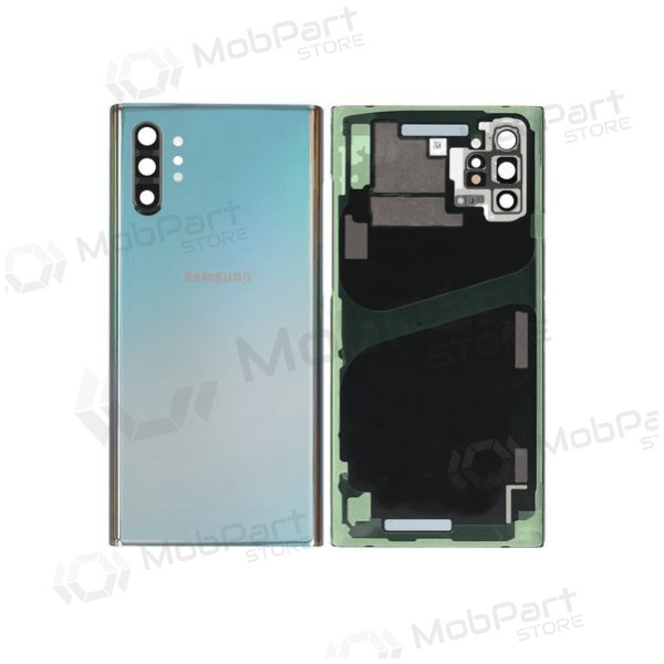 Samsung N975F Galaxy Note 10 Plus baksida / batterilucka (Aura Glow) (begagnad grade C, original) Samsung N975F Galaxy Note 10 Plus baksida / batterilucka (Aura Glow) (begagnad grade C, original)