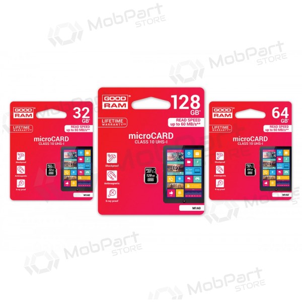 Minneskort GOODRAM MicroSD 16Gb (class 10)