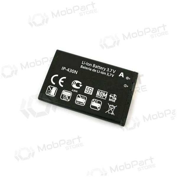 LG IP-430N (GM360, LX 370) batteri / ackumulator (700mAh) LG IP-430N (GM360, LX 370) batteri / ackumulator (700mAh)