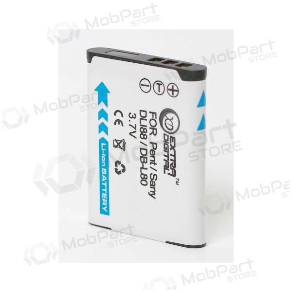 Sanyo DB-L80, D-Li88 foto batteri / ackumulator Sanyo DB-L80, D-Li88 foto batteri / ackumulator