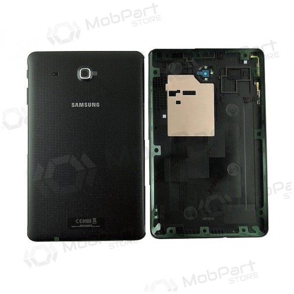 Samsung T561 Galaxy Tab E 9.6 (2015) baksida / batterilucka (svart) (begagnad grade B, original)