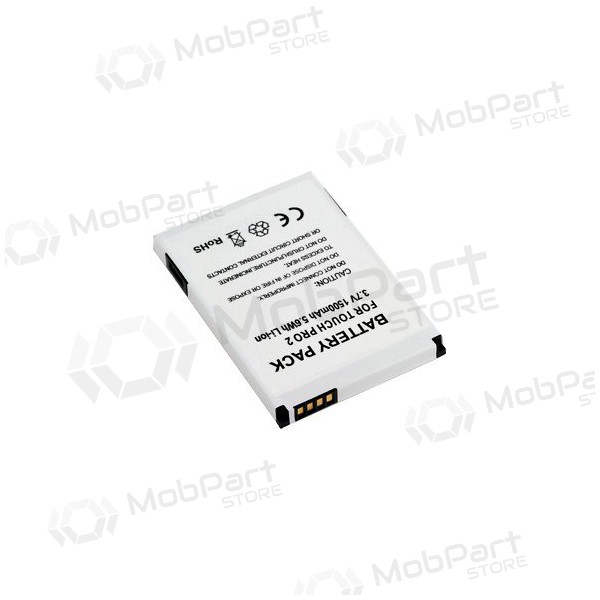 HTC Touch Pro II, T7373, T8388 batteri / ackumulator (1450mAh) HTC Touch Pro II, T7373, T8388 batteri / ackumulator (1450mAh)