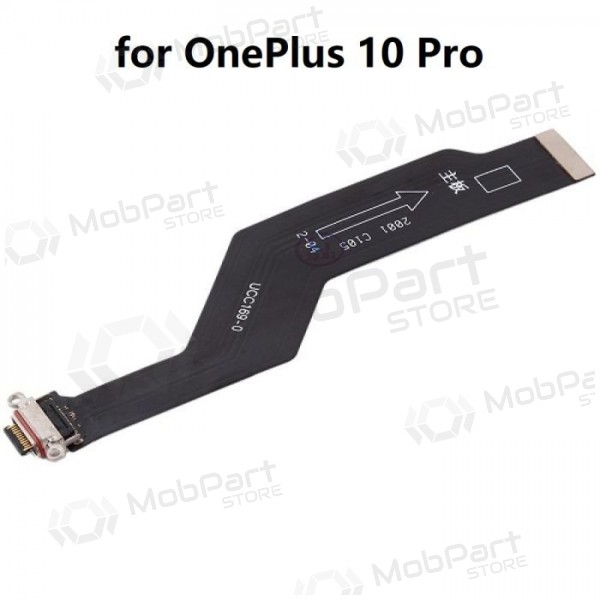 OnePlus 10 Pro laddarkontakt med flex - Premium