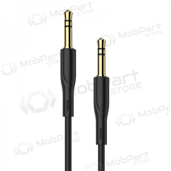 Audio adapter 3,5mm į 3,5mm Borofone BL1 (svart)