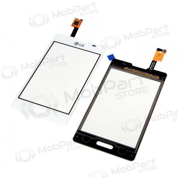 LG E445 (L4 2) Dual pekskärm (vit)