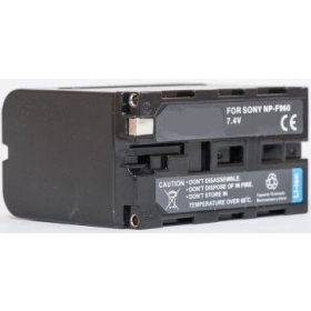 Sony NP-F960, NP-F970 10500mAh foto batteri / ackumulator