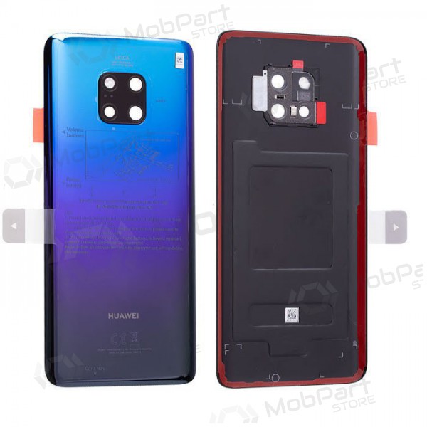 Huawei Mate 20 Pro baksida / batterilucka (Twilight) (begagnad grade B, original)