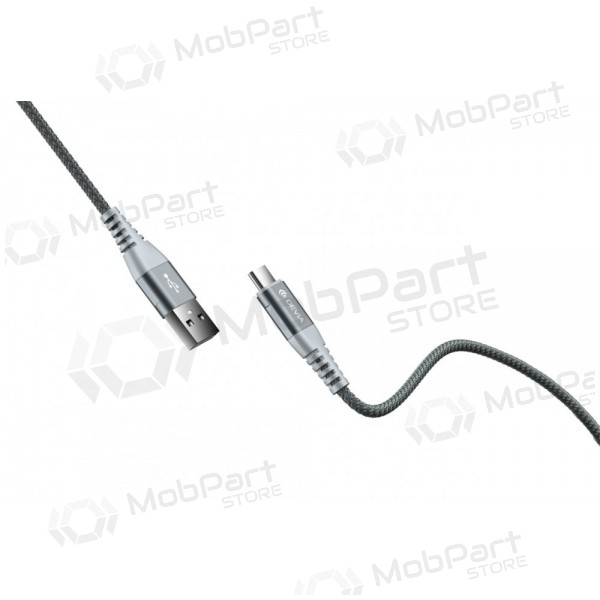 USB kabel Devia Shark Type-C 1.5m 5A (vit)