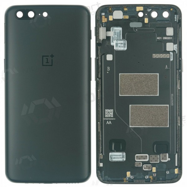 OnePlus 5 baksida / batterilucka grå (Slate Gray) (begagnad grade C, original)