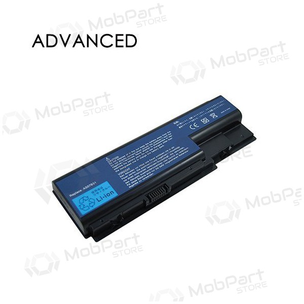 ACER AS07B31, 5200mAh laptop batteri, Advanced
