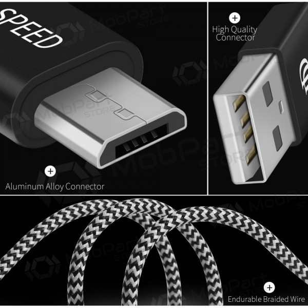 USB kabel Dux Ducis K-ONE microUSB FastCharging 1.0m