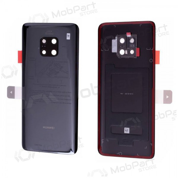Huawei Mate 20 Pro baksida / batterilucka (svart) (begagnad grade B, original) Huawei Mate 20 Pro baksida / batterilucka (svart) (begagnad grade B, original)