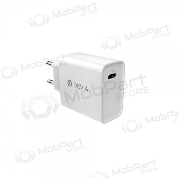 Laddare Devia Smart PD Quick Charge 20W (vit)