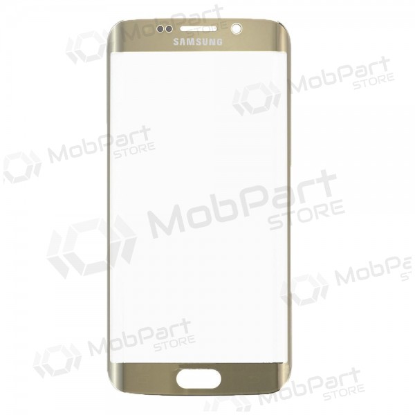 Samsung G925F Galaxy S6 Edge Skärmglass (guld) (for screen refurbishing)