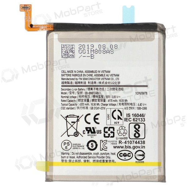 Samsung N975F Galaxy Note 10+ batteri / ackumulator (4300mAh) - PREMIUM