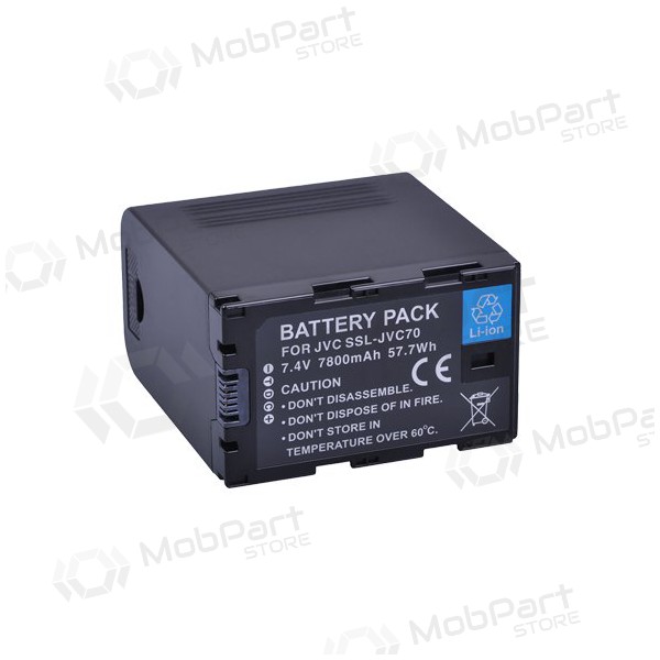 JVC SSL-JVC70 7800mAh foto batteri / ackumulator