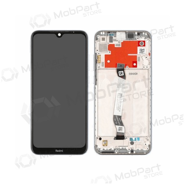 Xiaomi Redmi Note 8T skärm (Moonshadow Grey) (med ram) (service pack) (original)