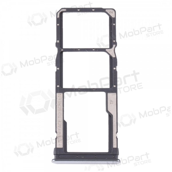 Xiaomi Redmi Note 8T SIM korthållare vit (Moonlight White)