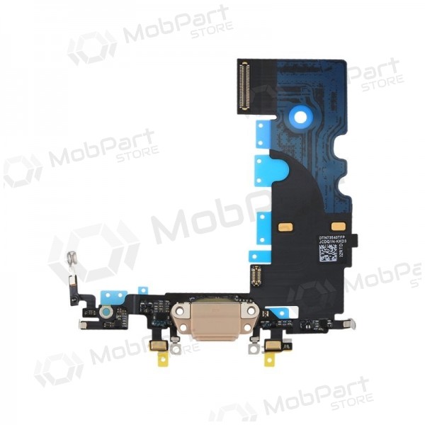 Apple iPhone 8 / SE 2020 laddarkontakt och mikrofon med flex (guld) Apple iPhone 8 / SE 2020 laddarkontakt och mikrofon med flex (guld)