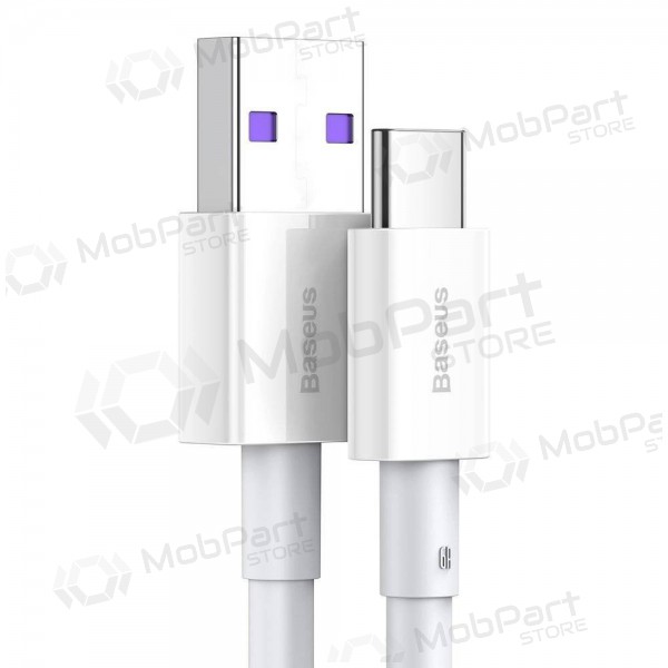 USB kabel Baseus Superior Type-C 66W 1.0m (vit) CATYS-02