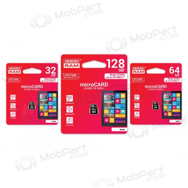 Minneskort GOODRAM MicroSD 32Gb (class 10)