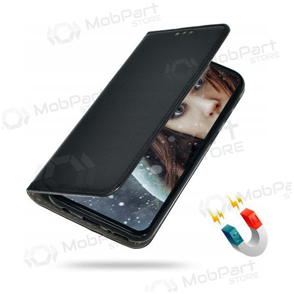 Huawei Y6P fodral "Smart Magnetic" (svart)