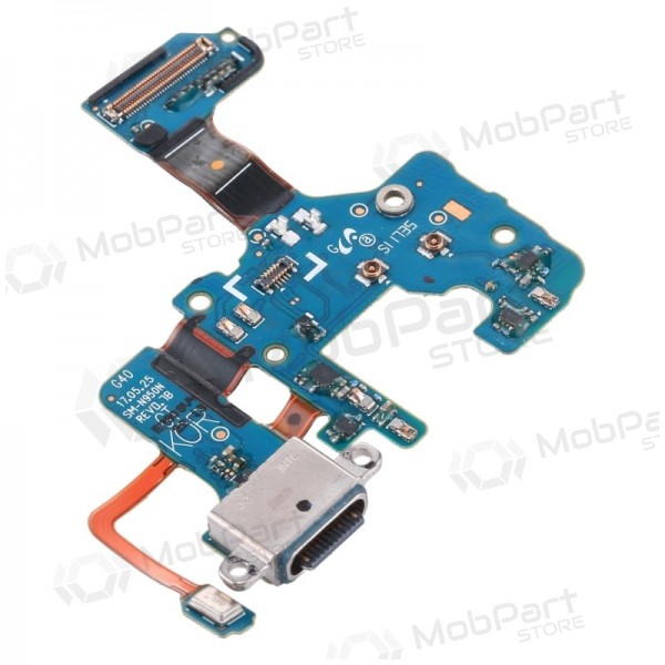 Samsung N950F Galaxy Note 8 laddarkontakt och mikrofon med flex (begagnad Grade A, original) Samsung N950F Galaxy Note 8 laddarkontakt och mikrofon med flex (begagnad Grade A, original)