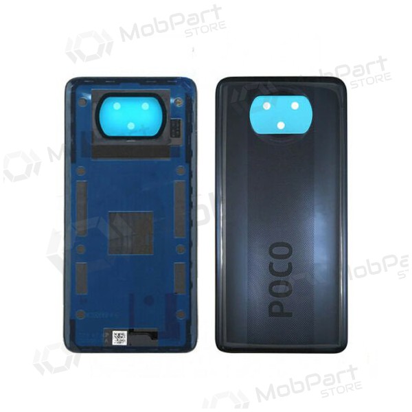 Xiaomi Poco X3 baksida / batterilucka grå (Shadow Gray)