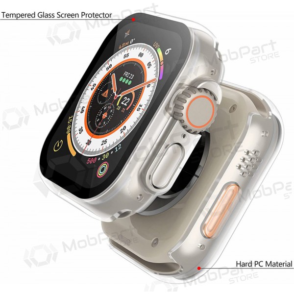 Apple Watch Ultra 49mm Skyddande glas / fodral 