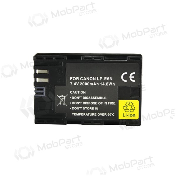 CANON LP-E6N 2500mAh foto batteri / ackumulator