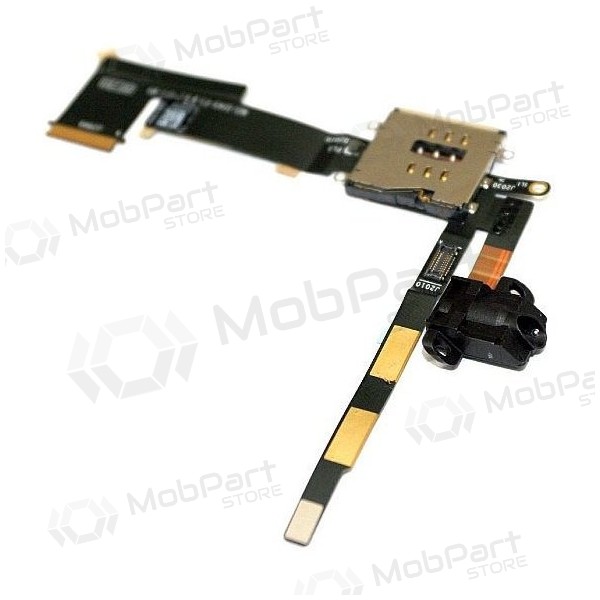 Apple iPad 2 audio och SIM korts lizdo med flex (WiFi + 3G)