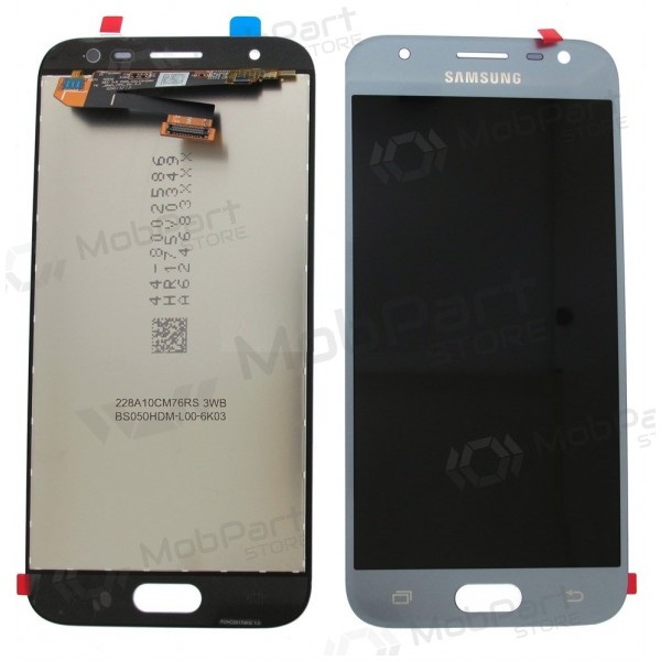 Samsung J330F Galaxy J3 (2017) skärm (silver) (service pack) (original) Samsung J330F Galaxy J3 (2017) skärm (silver) (service pack) (original)