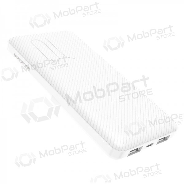 Powerbank Power Bank Borofone BT28 Ultra Slim 10000mAh vit Powerbank Power Bank Borofone BT28 Ultra Slim 10000mAh vit