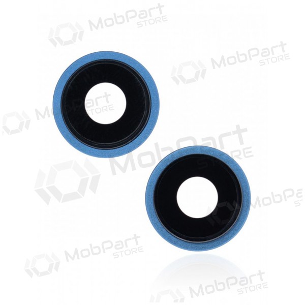 Apple iPhone 13 mini kamera lins (2st) (blå) (med ram)