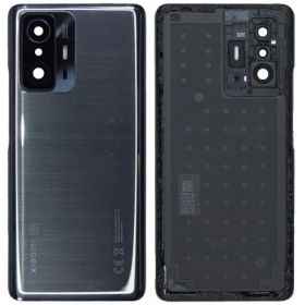 Xiaomi 11T Pro / 11T  baksida / batterilucka (svart) (original) (service pack)