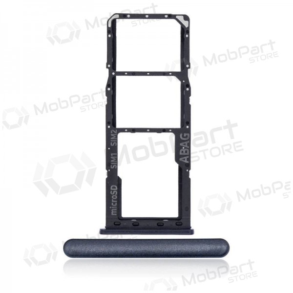 Samsung A217 Galaxy A21s 2020 SIM korthållare (svart) (service pack) (original)